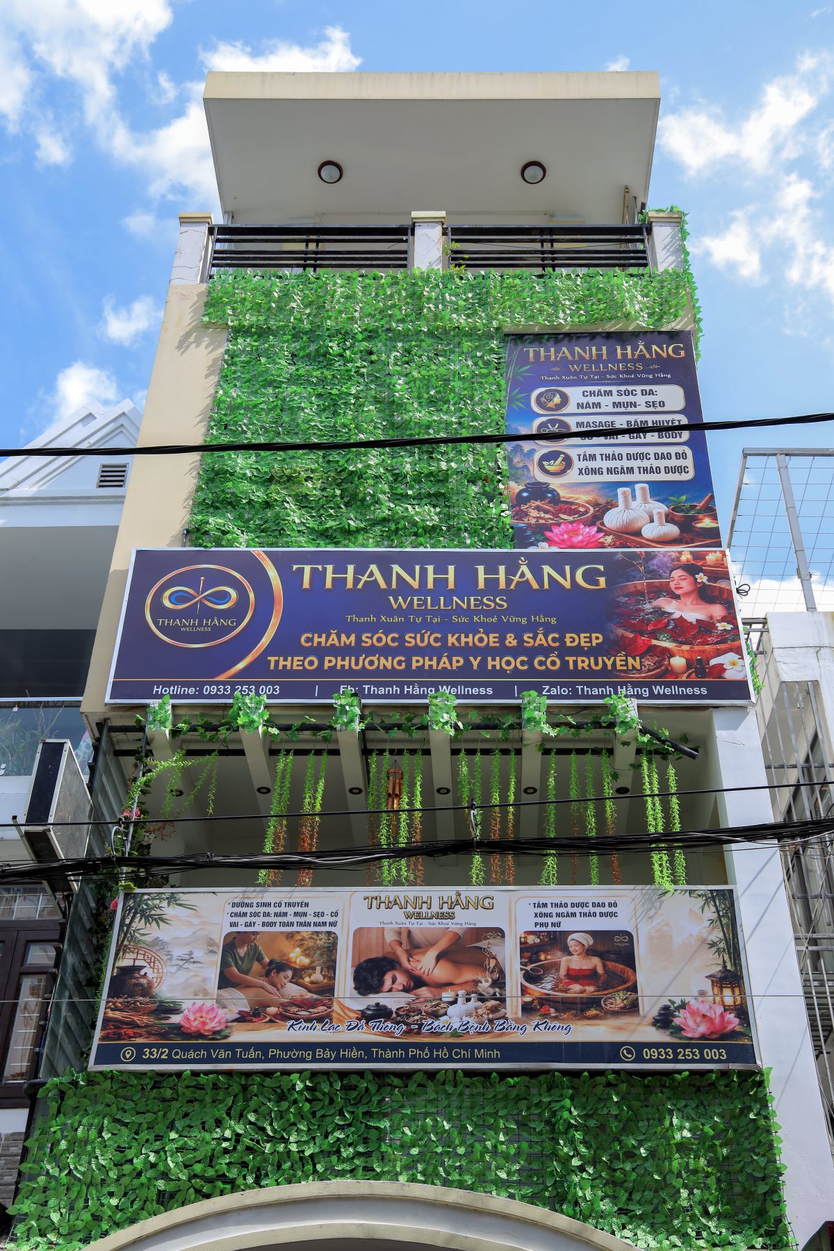 Mặt tiền trung tâm Thanh Hằng Wellness